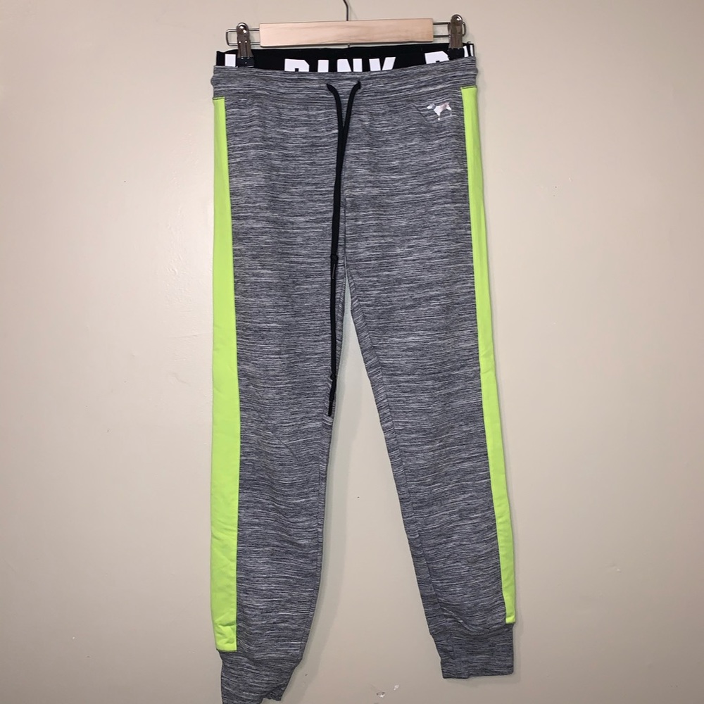 Pink Victoria’s Secret jogger leggings size small